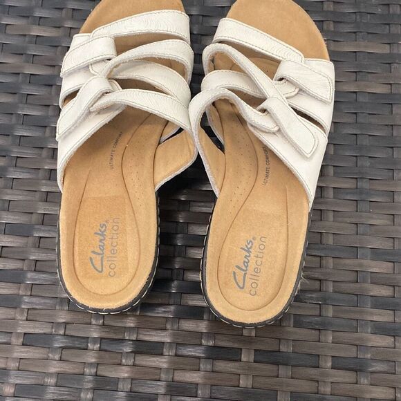 Clark’s collection sandals, women’s size 8 - Picture 4 of 7